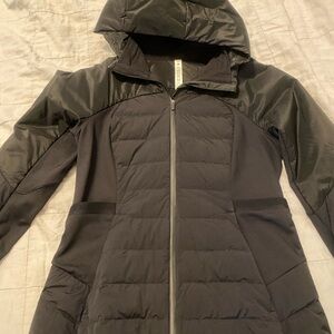 Women's Black Hooded Jacket